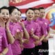hôtesses de l'air de Shanghai Airlines