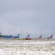 Aéroport sous la neige © Mtaylor848