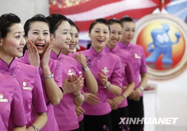 Hôtesses Shanghai Airlines