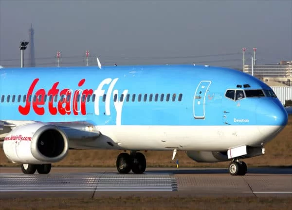 Jetairfly bat Ryanair