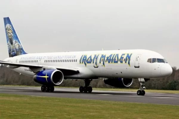 Rock the plane with Bruce Dickinson