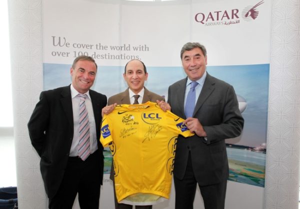 Qatar airways aime le tour de France