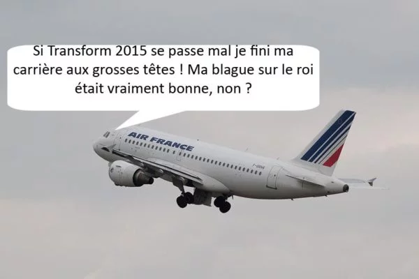 Chez Air France on a de l&rsquo;humour, ou pas…