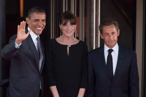 Air France et Carla Bruni Sarkozy