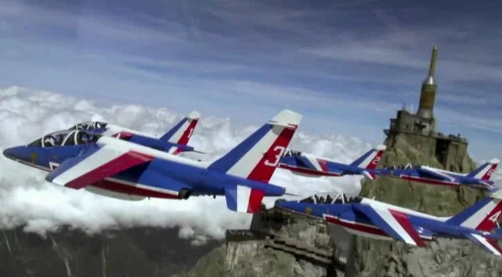 Air France et la Patrouille de France