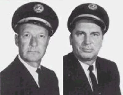 Loft et Repo, pilotes du vol 401