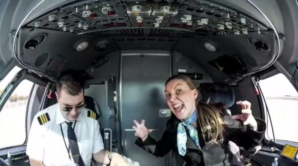 Timelaps en Embraer 145