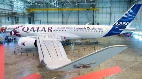 Airbus A350-900 et Qatar Airways