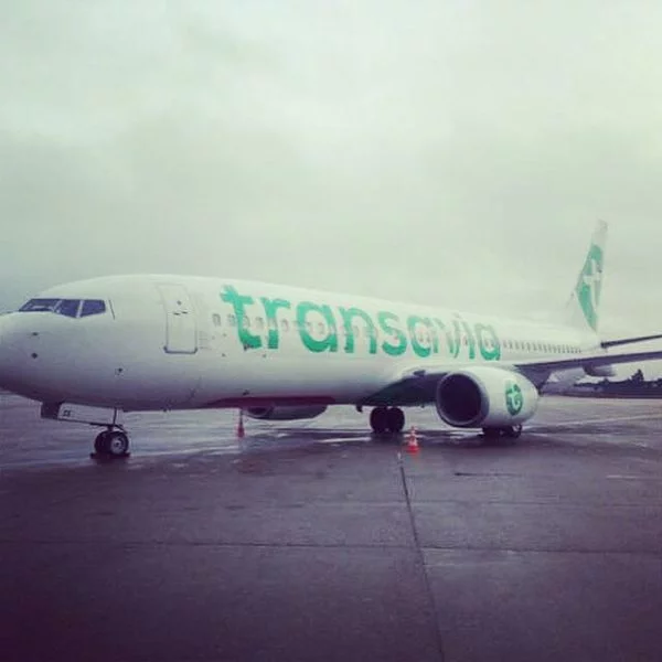 Transavia toboggan sol