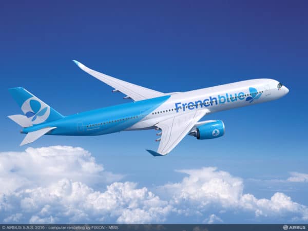 Airbus A350 en altitude