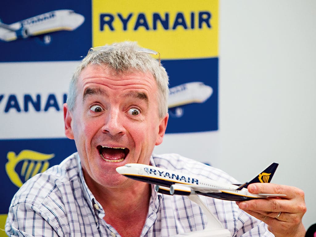 Ryanair premiere place