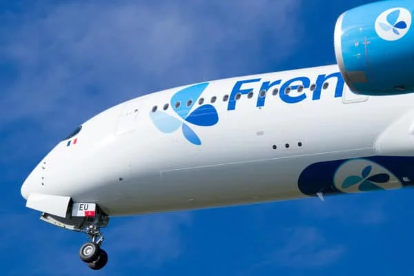 Une mule sur un vol French Bee