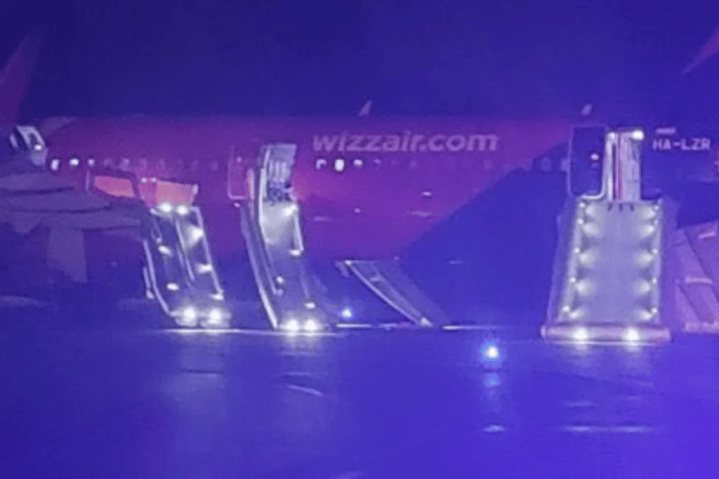 Wizzair, bombe et évacuation