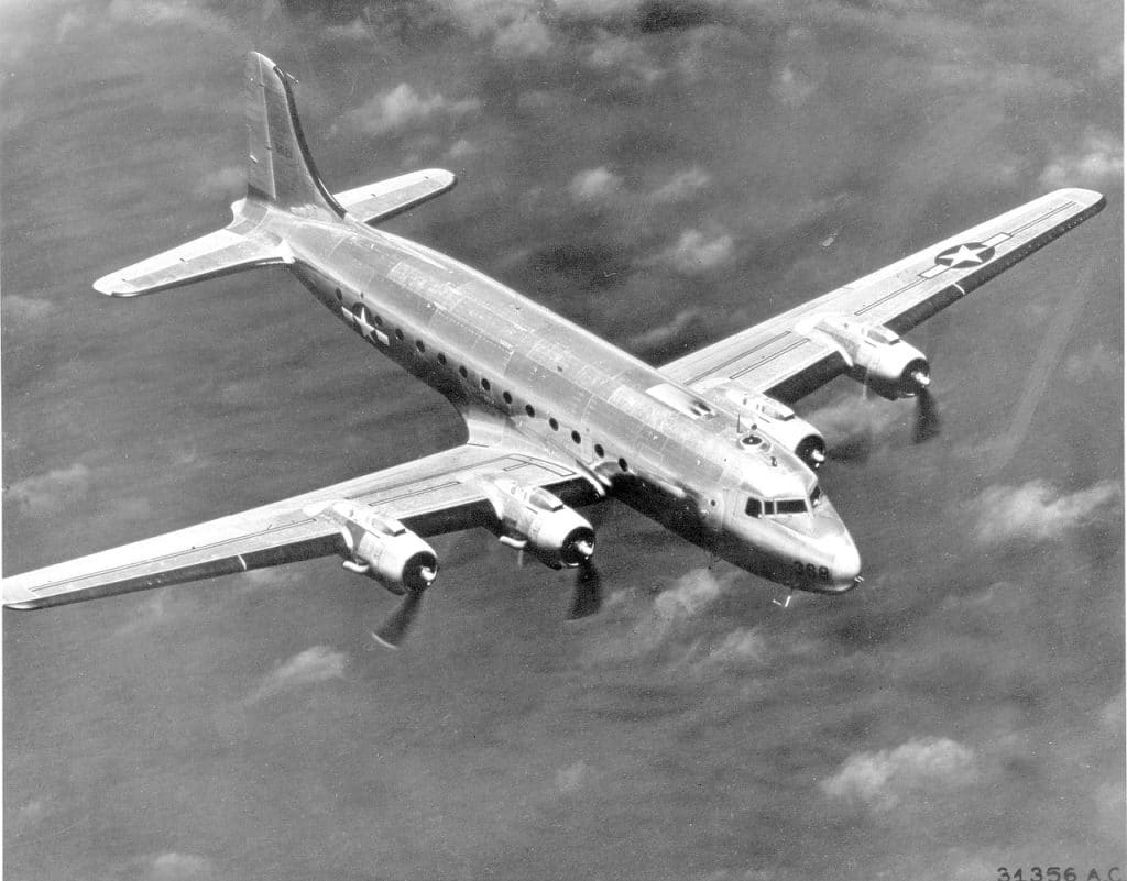 Douglas dc4 air france afrique du sud
