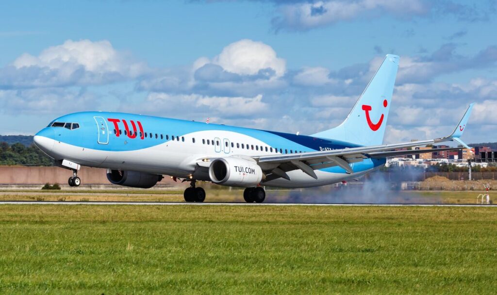 Évacuation d’un Boeing 737 TUI