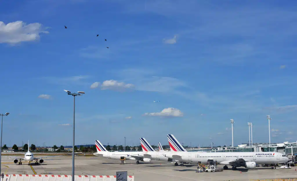 Air France et contrails