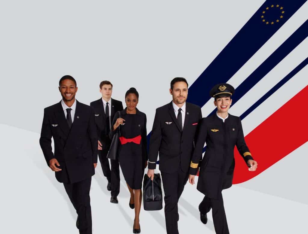 aormor lux air france uniforme