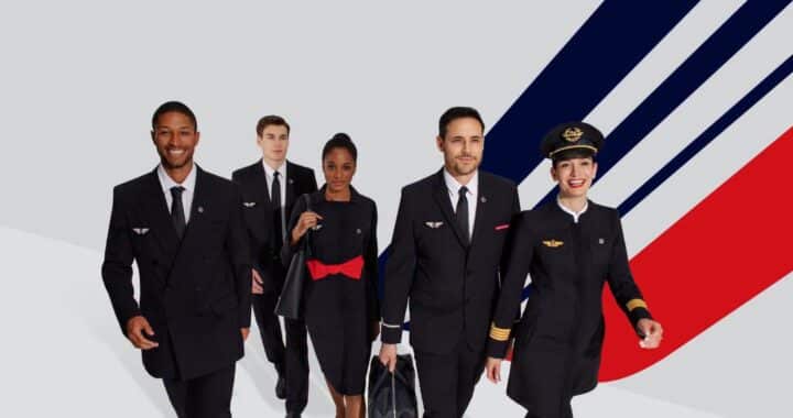 aormor lux air france uniforme
